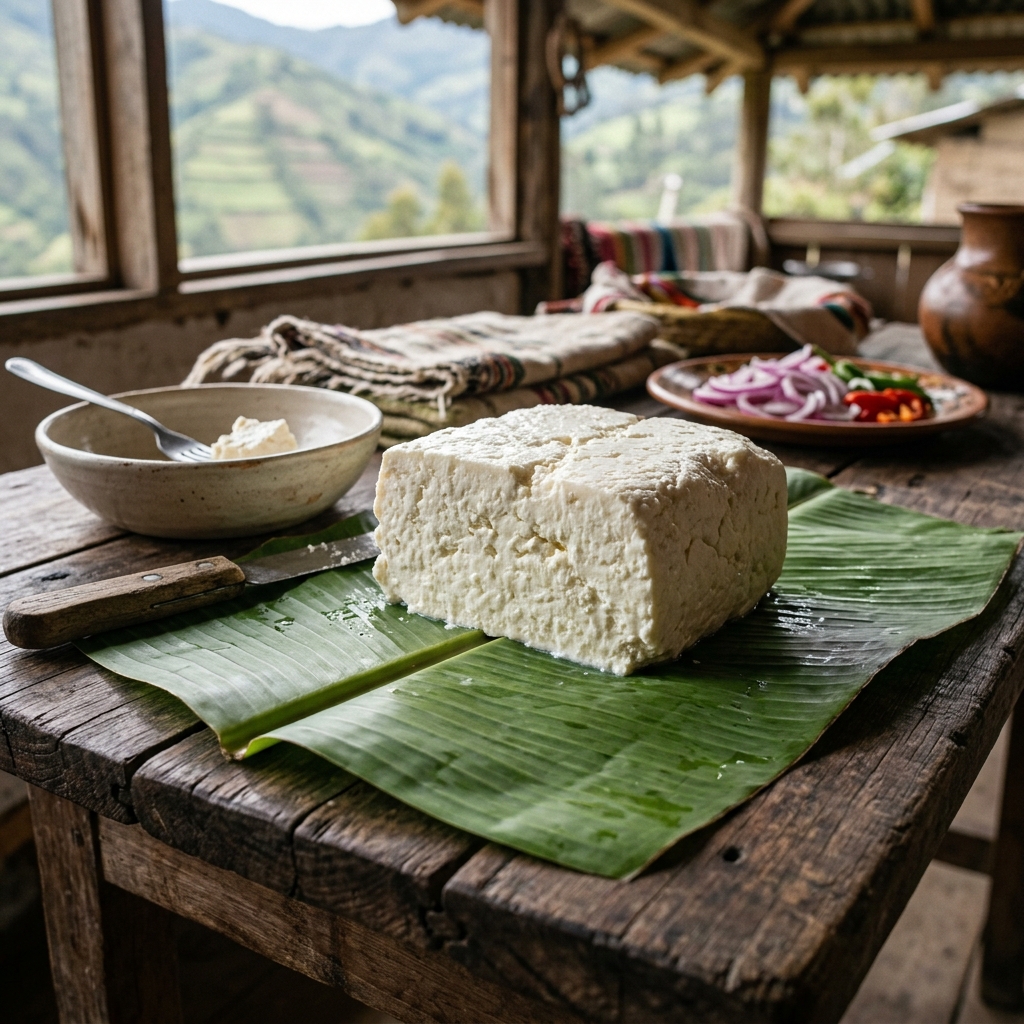 Queso manabita amasado tradicional